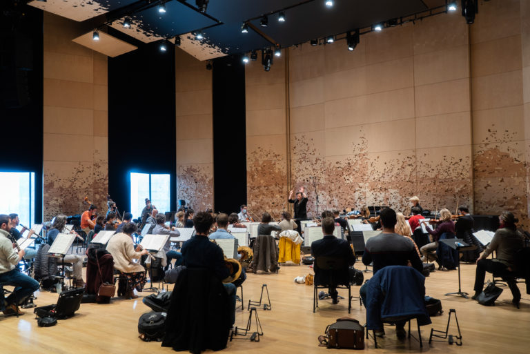 15/03/2021 Master-classe Marin Alsop. Photo E.Borde