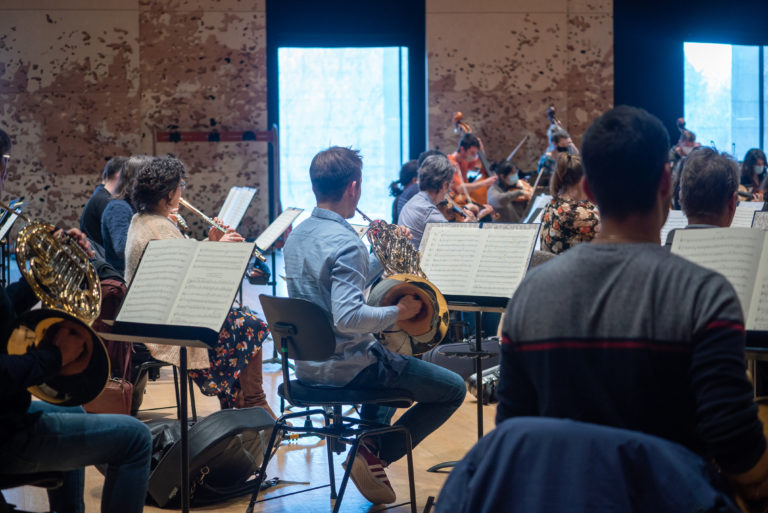 15/03/2021 Master-classe Marin Alsop. Photo E.Borde