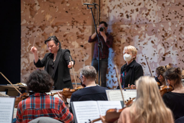 15/03/2021 Master-classe Marin Alsop. Photo E.Borde