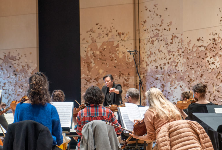 15/03/2021 Master-classe Marin Alsop. Photo E.Borde