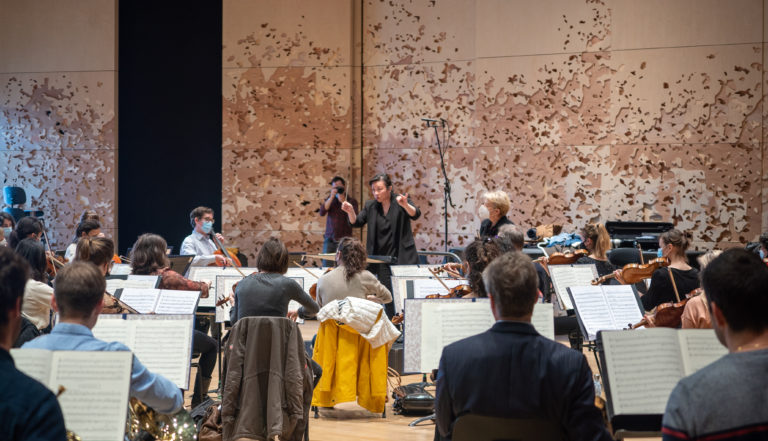 15/03/2021 Master-classe Marin Alsop. Photo E.Borde