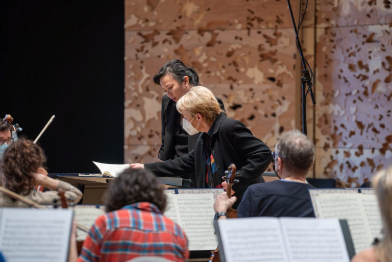 15/03/2021 Master-classe Marin Alsop. Photo E.Borde