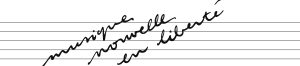 Logo musique nouvelle en liberté